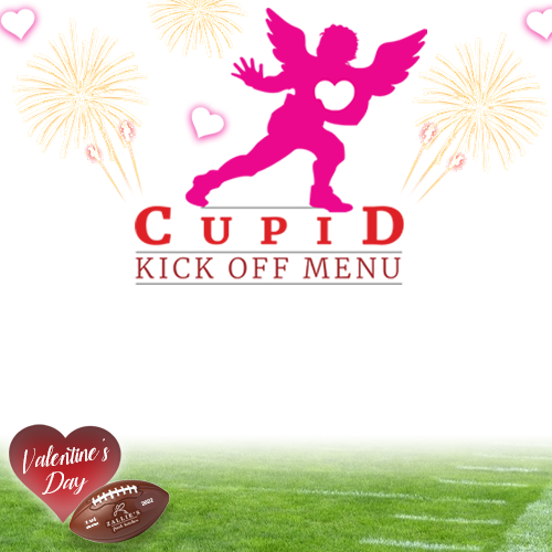 Cupid Kick Off Menu