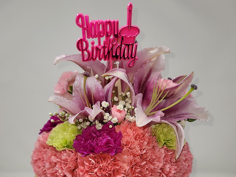 Flower Birthday Cake
