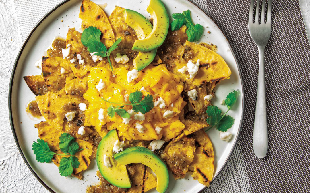 Key Lime Chilaquiles