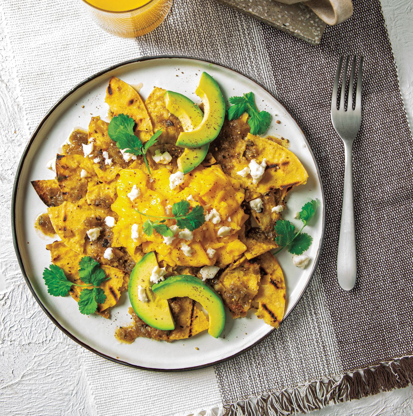 Key Lime Chilaquiles