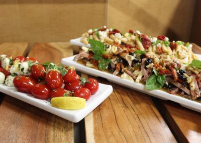 Tomatoe Salad and Antipasta